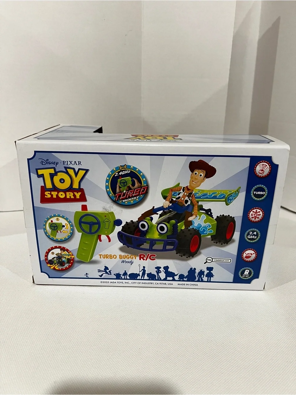 Disney Parks Toy Story Woody Turbo Buggy R/C Ages 4+ Toy For kids
